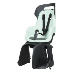 Kinderzitje achter Bobike Go Maxi RS met framebevestiging (FF) en slaapstand - peppermint