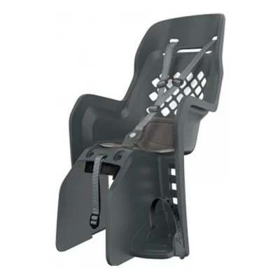 Kinderzitje achter Polisport Joy - donkergrijs - met dragerbevestiging (CFS)