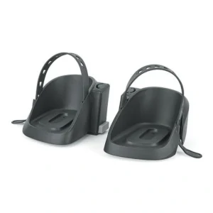 Voetbakset met veiligheidsgespen Bobike One Mini - zwart