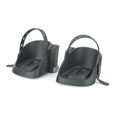 Voetbakset met veiligheidsgespen Bobike One Mini - zwart