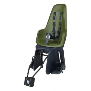 Kinderzitje achter Bobike One Maxi 1P met framebevestiging - olive green