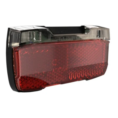 Dragerachterlicht Herrmans H-Trace dynamo - met standlicht - 50 mm bevestiging