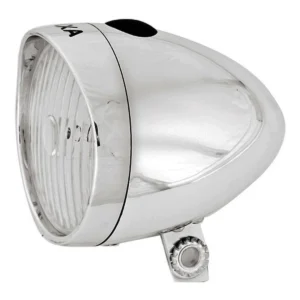 Koplamp Axa Classic op batterijen - zilver (op kaart)