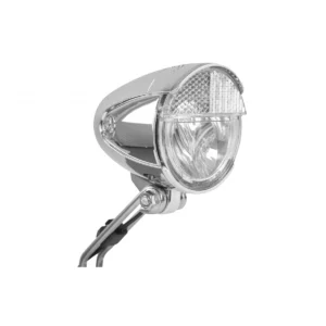Koplamp Trelock LS583 Bike-i Retro 15 Lux met dynamomontage - chroom