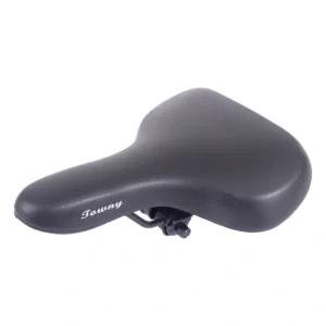 Zadel Edge Towny met memory foam - Zwart