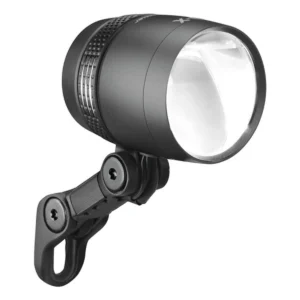 Koplamp Busch & Müller Lumotec IQ-X voor naafdynamo 6-60 Volt - 100 Lux - zwart