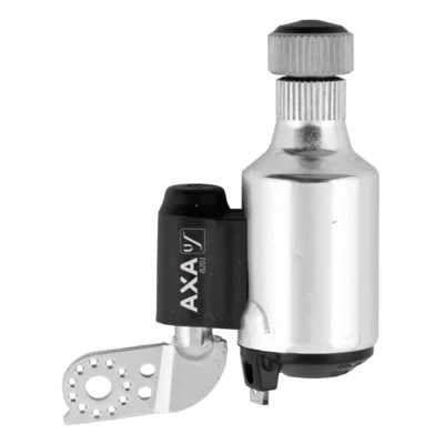 Dynamo AXA 8201 links met PVC wiel - zilver (op kaart)
