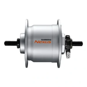 Naafdynamo Shimano Nexus DH-C3000-3N 3 Watt - 36 gaats - velgrem - zilver