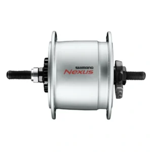 Naafdynamo Shimano Nexus DH-C6000-3R 3 Watt 36 gaats - rollerbrakes - zilver