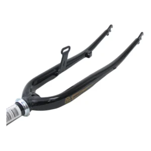 Voorvork 28" tour met 1" vorkbuis - trommelremnok en dynamohaak - glanzend zwart