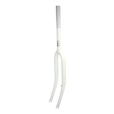 Voorvork 28" met 1 1/8" vorkbuis - trommelremnok - wit
