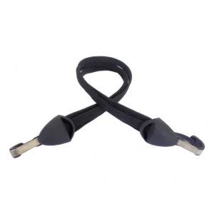 Snelbinder 28 inch Gazelle met RVS haak / kort 55cm - zwart