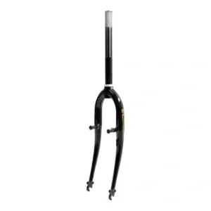 Voorvork 24" ATB met 1" vorkbuis en nokken voor velgrem - glanzend zwart