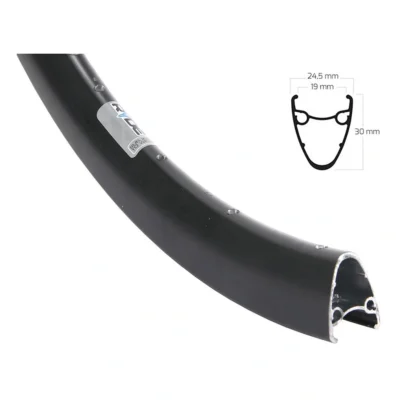 Velg Ryde Dutch 19 - 28" / 622 x 19C aluminium 36 gaats disc - zwart