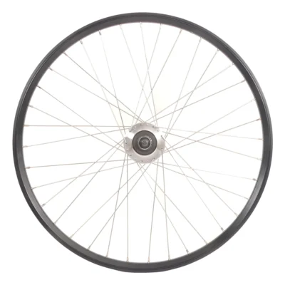 Achterwiel 28" / 622 x 19C met Shimano Nexus 7 naaf voor rollerbrake - zwarte velg met RVS spaken
