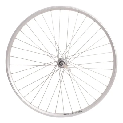 Achterwiel Rodi 28 inch / 622x19 - Skorpion - 36 gaats FM32 - 8/9 speed naaf + QR - zilver