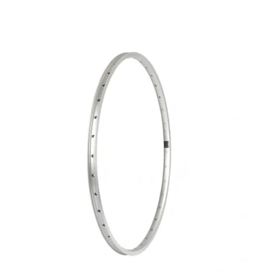 Velg Primax E STR19 26" 559 x 19C - 36 gaats - spaak 14 / Frans ventiel - zilver met remrand