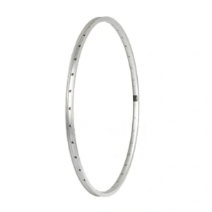 Velg Primax E STR19 28" - 622 x 19C - 36 gaats - spaak 14 / Frans ventiel - zilver met remrand