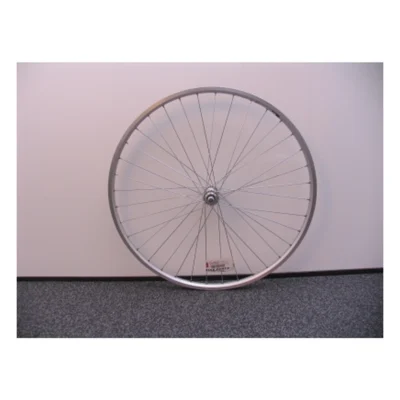 Voorwiel 28 x 1 1/4" - Ryde ZAC19 velg - aluminium naaf - zilver