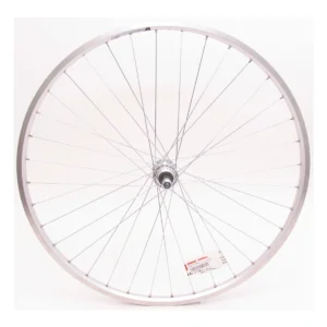 Achterwiel 28 x 1/4" ZAC19 Freewheel vast - zilver