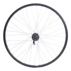 Voorwiel 28/29" / 622x19C Ryde Andra 30 velg met Shimano FH-M525 naaf voor 6 bouts remschijf - zwart