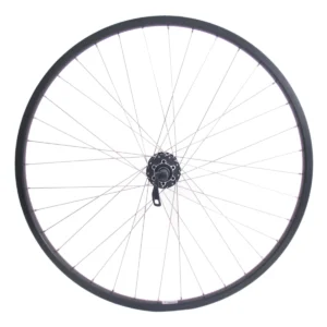Achterwiel 26" / 559x19C Ryde Andra 30 velg met Shimano FH-M525 8/9/10 speed naaf voor 6 bouts remschijf - zwart