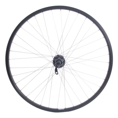 Achterwiel 26" / 559x19C Ryde Andra 30 velg met Shimano FH-M525 8/9/10 speed naaf voor 6 bouts remschijf - zwart