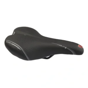 Zadel Selle Bassano Volare M X33 voor heren - Zwart