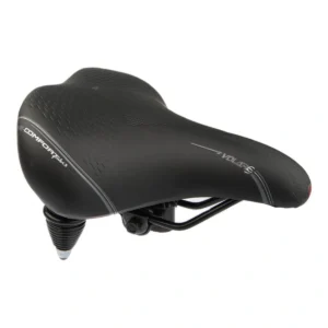 Zadel Selle Bassano Volare XXL Cruiser - Zwart