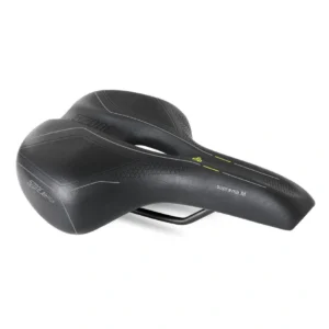 Zadel Selle Bassano Suprema 5zone EL Heren met elastomere demping - Zwart