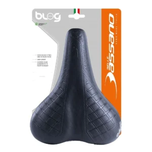 Zadel Selle Bassano Cafe Racer Bobber voor heren - Zwart