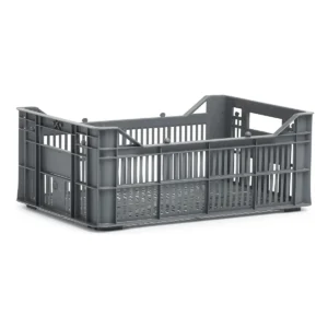 Gerecyclede fietskrat Urban Proof Helsinki 7 liter - as grijs