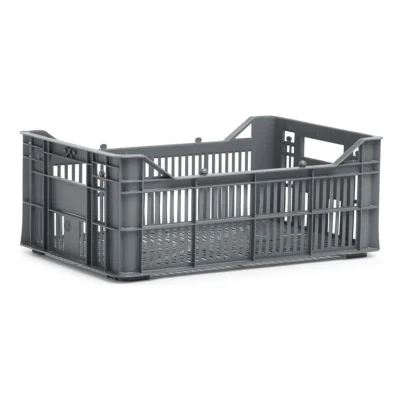 Gerecyclede fietskrat Urban Proof Helsinki 7 liter - as grijs