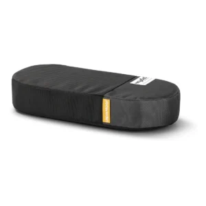 Gerecylede bagagedragerkussen Urban Proof 37,5 x 17 x 7 cm - zwart/grijs