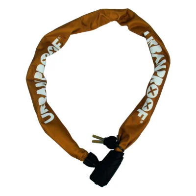 Kettingslot Urban Proof 8mm x 100cm - geel