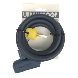 Spiraalslot Urban Proof Ø12mm x 150cm - mat blauw