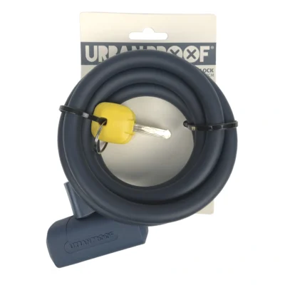 Spiraalslot Urban Proof Ø12mm x 150cm - mat blauw