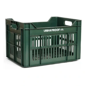 Gerecyclede fietskrat Urban Proof 30 liter - forest green