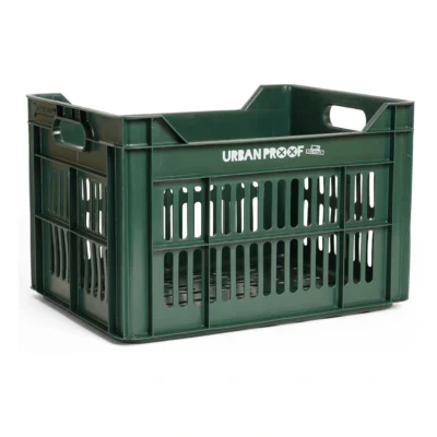 Gerecyclede fietskrat Urban Proof 30 liter - forest green