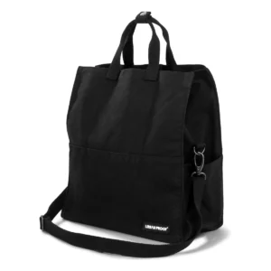 Gerecyclede fietstas Urban Proof City Tote Bag 22 liter 36 x 32 x 19cm - zwart