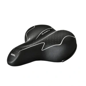 Zadel Wittkop Big Classic Gel met zadelstrop - Zwart