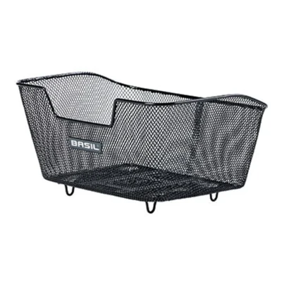Fietsmand Basil Base M met WSL-systeem 30 x 42 x 21 cm - zwart