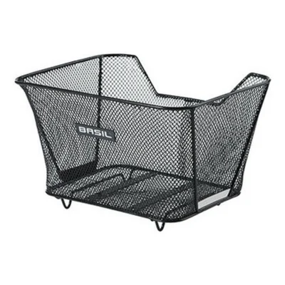 Fietsmand Basil Lesto met WSL-systeem 32 x 41 x 25 cm - zwart