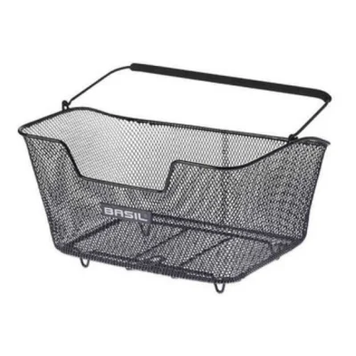 Fietsmand Basil Base M 43 x 30 x 23 cm - zwart