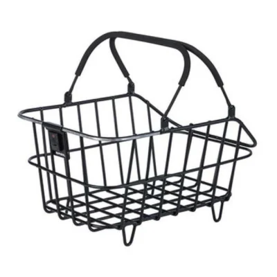 Fietsmand Basil Cento Alu Multi System Nordlicht 46 x 34 x 26 cm - zwart