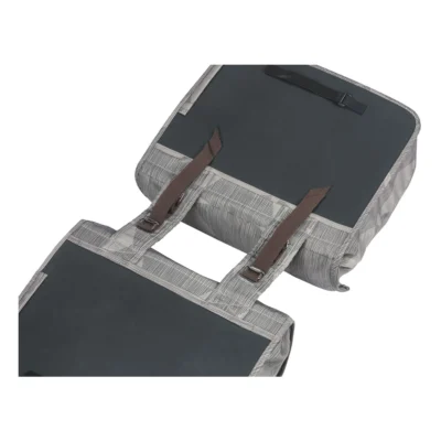 Dubbele fietstas Basil Elegance 40-49 liter 40 x 38 x 16 cm - chateau taupe