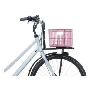 Gerecyclede fietskrat Basil Crate S 17.5 liter 29 x 39 x 20 cm - blossom