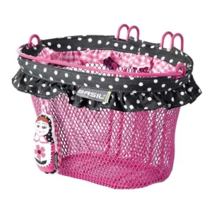 Kindermand Basil Jasmin Baboushka 28 x 20 x 18 cm - roze