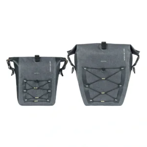 Enkele fietstas Basil Navigator Storm M 12-15 liter 34 x 28 x 17 cm - zwart