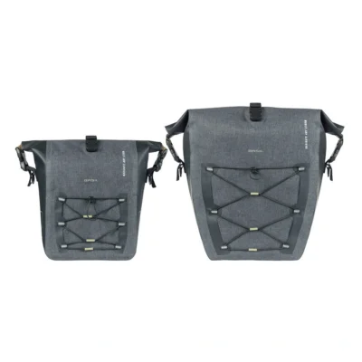 Enkele fietstas Basil Navigator Storm MIK SIDE M 12-15 liter 34 x 28 x 19 cm - zwart